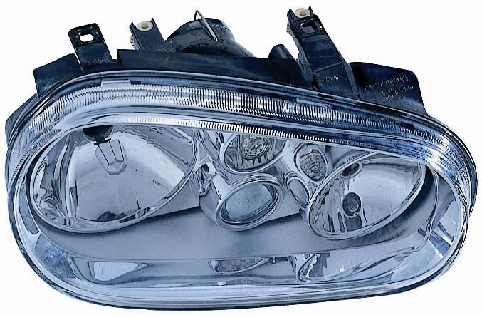 JOHNS Faro Anteriore Destro (DX) Con LED DRL E Motore Regolazione - Compatibile Con VW Golf VII (5G1, BQ1, BE1, BE2) - Codici OE: 5G1941040A, 5G1941032A - Fanali Completi.