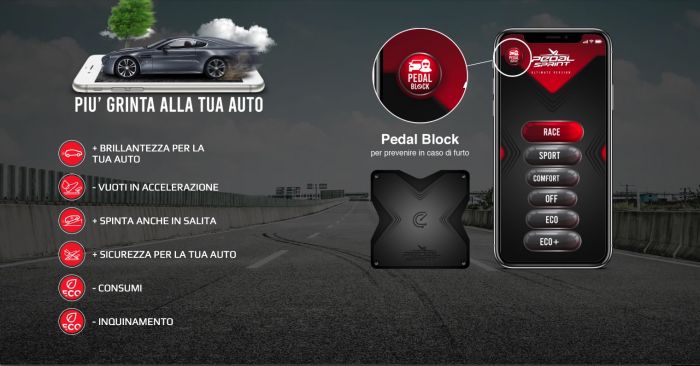 PedalSprint Ultimate - Acceleratore Elettronico Per MG Con 5 Mappe E App - Foto 9