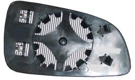 Plaque De Rétroviseur Extérieur Pour Opel Astra H 2004 Côté Gauche Chauffé