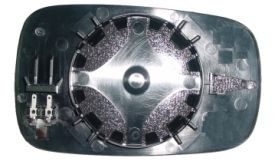 Plaque De Rétroviseur Extérieur Pour Renault Clio 2005-2009 Côté Gauche Chauffé