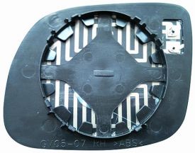 Vetro Piastra Retrovisore Skoda Octavia 2000-2004 Sinistro Termico