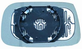 Wing Mirror Glass Toyota Yaris 1999-2003 Right Side Heated