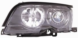 LHD Headlight Bmw Series 3 E46 Coupe Cabrio 1999-2001 Right Side 301157276