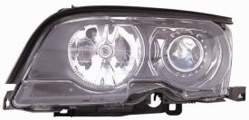 LHD Headlight Bmw Series 3 E46 Coupe Cabrio 1999-2001 Left Side 301157275