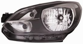 LHD Headlight Volkswagen Up 2012 Right Side 1S1941015H- 1S1941015K