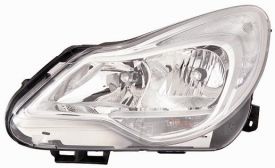 LHD Headlight Opel Corsa 2011 Left Side 1226125