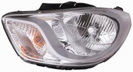 LHD Headlight Hyundai I10 2011 Right Side 92102-0X120