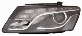 LHD Headlight Audi Q5 2008 Right Side 8R0941030AF