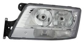 Faro Proiettore Anteriore Man Tgx Dal 2008 Sinistro 81.25101-6663 Luce Diurna