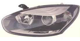 LHD Headlight Renault Megane 2014-2015 Right 260100923R Chromed Background