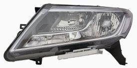 LHD Headlight For Nissan Pathfinder From 2014 Right 26010-3Ks0B Black Background