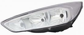 LHD Headlight Ford Focus From 2014 Right Chromed Background