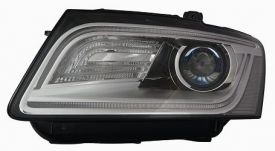 LHD Headlight Audi Q5 From 2012 Right Led Chromed Background