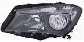 LHD Headlight Mercedes Cla W117 From 2013 Right Black Background