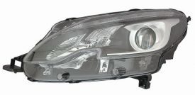 LHD Headlight Peugeot 2008 2016 Right H7-H7 Pwy24W Led With Motor 9814739580