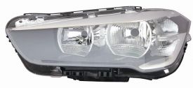 LHD Headlight Bmw X1 F48 2015 Left Side H7-H7-Py21W Led With Electric Motor