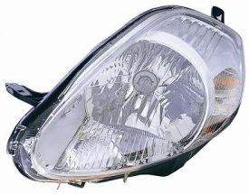 LHD Headlight Fiat Grande Punto 2005 Right Side 5170-1594