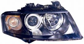 LHD Headlight Audi A4 2000-2004 Right Side 8H0941004A