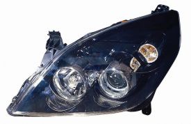 Faro Anteriore Opel Vectra C 2005 Sinistro Elettrico Parabola Nera