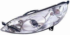 LHD Headlight Peugeot 407 2004 Right Side 620632