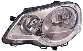 LHD Headlight Volkswagen Polo 2005-2009 Left Side 6Q1-941-007-AJ