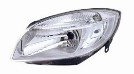 Phare Avant Pour Skoda Fabia 2007-2010 Côté Gauche