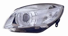 LHD Headlight Skoda Roomster 2006-2010 Right Side 5J2941018A