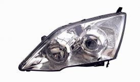 LHD Headlight Honda Crv 2006-2010 Right Side Xenon Chromed Background