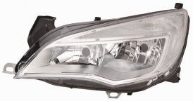 LHD Headlight Opel Astra J Sedan 2012 Left Side 1216181