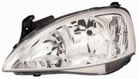 LHD Headlight Opel Corsa 2003-2006 Right Side 88886