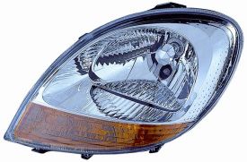 Faro Anteriore Renault Kangoo 2003-2007 Destro 8200236591 Fanale Arancio