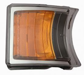 Fanale Luce Anteriore Scania Serie G-P-R Dal 2014 Arancio A Led Bordo Cromato