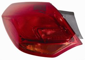 Rear Light Unit Opel Astra J 2010 Right Side 1222088