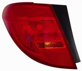 Rear Light Unit Opel Meriva 2010 Left Side 1222233/13307493