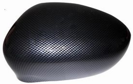 Fiat Grande Punto Evo Side Mirror Cover Cup 2009 Left Carbon Painted