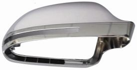 Audi A4 Side Mirror Cover Cup 2007-2011 Left Chromed