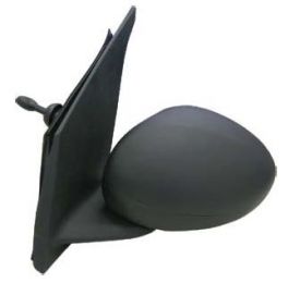 Specchio Retrovisore Citroen C1 2005-2014 Destro Meccanico Calotta Nera