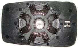 Plaque De Rétroviseur Extérieur Pour Audi 80 1986-1991 Côté Gauche Chauffé