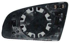 Plaque De Rétroviseur Extérieur Pour Audi A4 2000-2004 Côté Droit Chauffé