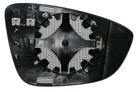 Wing Mirror Glass Volkswagen Scirocco 2008 Left Side Heated