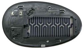 Plaque De Rétroviseur Extérieur Pour Rover 45 2000 Chauffé