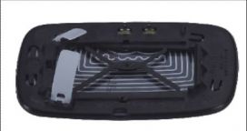 Plaque De Rétroviseur Extérieur Pour Volvo S40 V40 2004-2007 Côté Gauche Chauffé