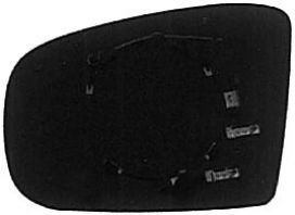 Wing Mirror Glass Mercedes Class Ml W164 2006-2008 Left Side Heated