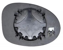  Plaque De Rétroviseur Pour Renault Twingo 2000-2007 Côté Gauche Chauffé