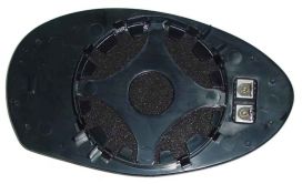  Plaque De Rétroviseur Pour Alfa Romeo 147 2000-2004 Côté Gauche Chauffé Plat