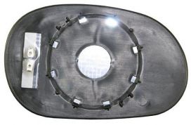  Plaque De Rétroviseur Pour Renault Laguna 1998-2000 Côté Gauche Chauffé