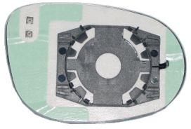 Plaque De Rétroviseur Extérieur Pour Fiat Croma 2005-2007 Côté Gauche Chauffé