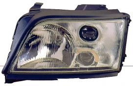 LHD Headlight Audi A6 1994-1997 Left Side 1AL007270171