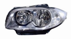 LHD Headlight Bmw Series 1 2004-2007 Right Side 63117193388