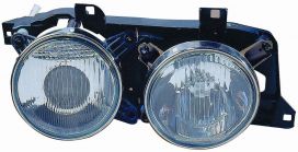 Faro Anteriore Bmw Serie 5 E34 1988-1997 Sinistro 63121378325